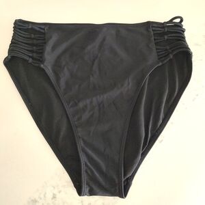 Exhilaration Size Large High Waist Full Coverage Swimsuit Bottoms